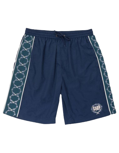 Passport Skateboards Wattle RPET Casual Short - Navy / Teal