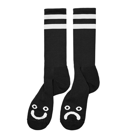 Polar Skate Co.Happy Sad Long Socks 39-42 Col. black