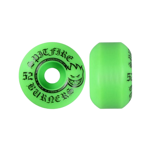 Spitfire Wheels 99DU Burner Green 52mm