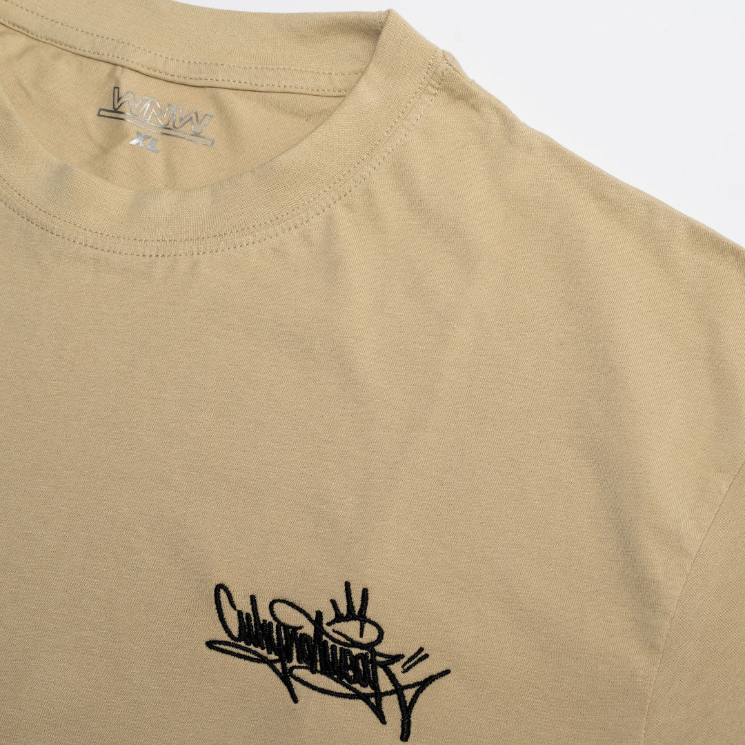 Why Not Wear-T-shirt Oversize minimal Stone